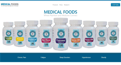 Desktop Screenshot of medicalfoods.com